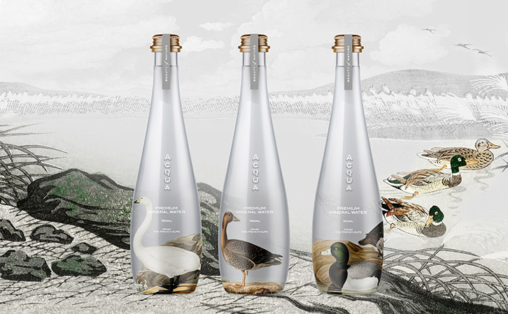礦泉水包裝設計全案-以優質品牌概念創造美麗