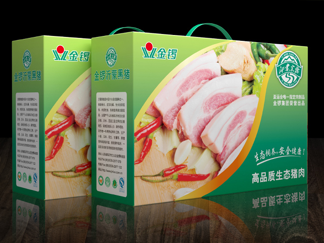 金鑼黑豬肉品牌全案策劃，黑豬品牌策劃設計 - 上海美御